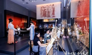 2024年碑林区5.18国际博物馆日“我在博物馆画文物”主题实践活动举办