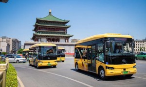 西安捷巴士网约公交明城墙内区域专线正式开通