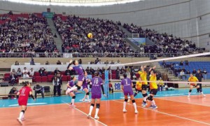 第十五届全国运动会排球项目资格赛（女子成年B组）开赛