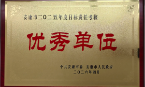 喜报！中国人寿寿险安康分公司荣获安康市2025年度目标责任考核优秀单位