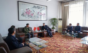 咸阳市茶叶协会来咸阳师范学院调研交流
