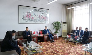 新加坡南洋管理学院、英国坎特博雷大学代表团来咸阳师范学院交流访问